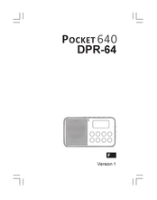 Sangean POCKET 640 Mode D'emploi