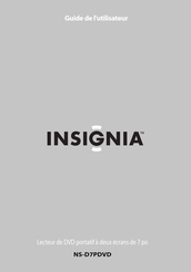 Insignia NS-D7PDVD Guide De L'utilisateur