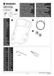 Suzuki 990D0-31J50-CLE Instructions De Montage