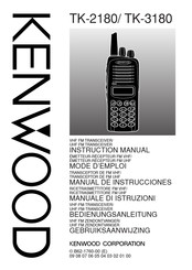 Kenwood TK-2180 Mode D'emploi