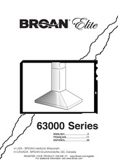 Broan Elite 63000 Serie Mode D'emploi