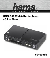 Hama 00108038 Mode D'emploi