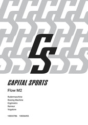 CAPITAL SPORTS Flow M2 Mode D'emploi