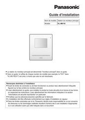 Panasonic VL-MV10 Guide D'installation