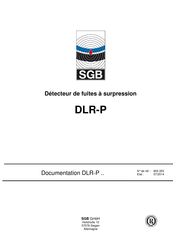 SGB DLR-P Mode D'emploi
