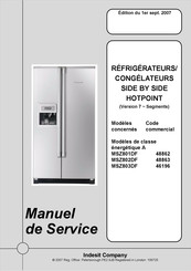 Hotpoint MSZ801DF Manuel De Service