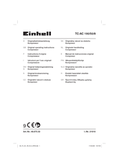 EINHELL 40.073.32 Instructions D'origine