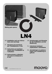 moovo Ln432KM Instructions Et Avertissements Pour L'installation Et L'utilisation