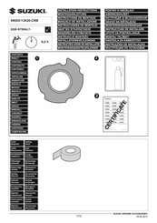 Suzuki 990D0-13K26-CRB Instructions De Montage