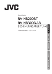 JVC RV-NB200BT Notice D'emploi