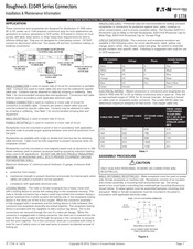 Eaton E1049 Serie Instructions Pour L'installation Et L'entretien