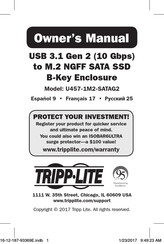 Tripp-Lite U457-1M2-SATAG2 Manuel De L'utilisateur