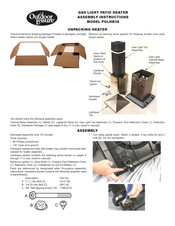 Outdoor Leisure PGLHB36 Instructions D'assemblage