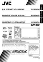 JVC KW-AVX706 Manuel D'instructions