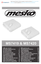 Mesko MS7419 Mode D'emploi