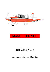 Robin DR 400 / 2+2 Manuel De Vol