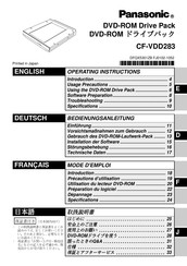 Panasonic CF-VDD283 Mode D'emploi