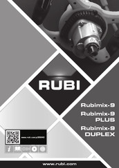 Rubi mix-9 Mode D'emploi