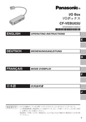 Panasonic CF-VEBU03U Mode D'emploi