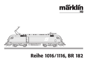 marklin 1016 Serie Mode D'emploi