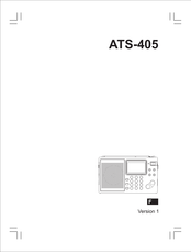 Sangean ATS-405 Mode D'emploi