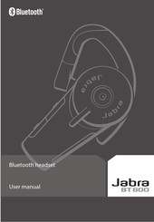 Jabra BT800 Mode D'emploi