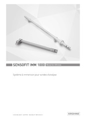 KROHNE SENSOFIT IMM 1000 Manuel De Référence