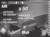 JBL PROAIR a50 Mode D'emploi