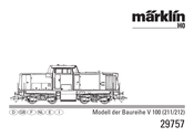 marklin H0 V100 211 Serie Mode D'emploi