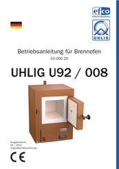 Efco UHLIG U92/008 Mode D'emploi