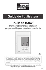 Schulter Systems DH E RS D/BW Guide De L'utilisateur