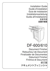 Kyocera DF-600 Guide D'installation