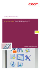 ASCOM i62VoWiFi HANDSET Guide De Référence Rapide