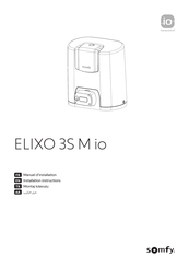 SOMFY ELIXO 3S M io Manuel D'installation