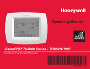 Honeywell TH8321U1097 Mode D'emploi