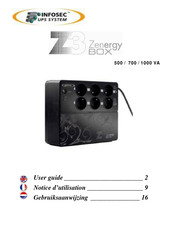 INFOSEC UPS SYSTEM Z3 Zenergy BOX 700 Notice D'utilisation