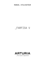 Arturia Farfisa V Manuel Utilisateur