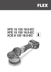 Flex XCE 8 125 18.0-EC Notice D'utilisation