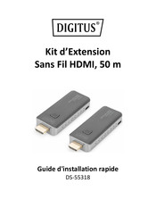 Digitus DS-55318 Guide D'installation Rapide