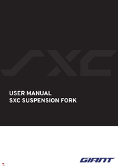 Giant SXC SUSPENSION FORK Mode D'emploi