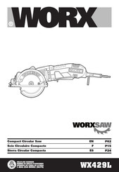 Worx WX429L Mode D'emploi