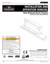 Napoleon NEFS32-5019W Manuel D'installation Et D'utilisation