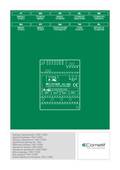 Comelit 1456 Manuel Technique
