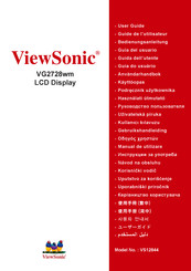 ViewSonic VG2728wm Guide De L'utilisateur