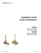 aquabrass TREVI Guide D'installation