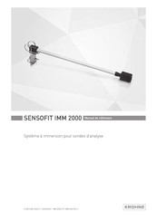 KROHNE SENSOFIT IMM 2000 Manuel De Référence