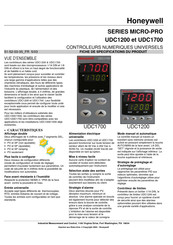 Honeywell MICRO-PRO UDC1200 Guide