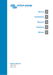 Victron energy BMV 602 Manuel