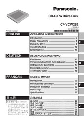Panasonic CF-VCW282 Mode D'emploi