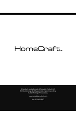 NOSTALGIA PRODUCTS HomeCraft HCCAP2SS Manuel D'instructions